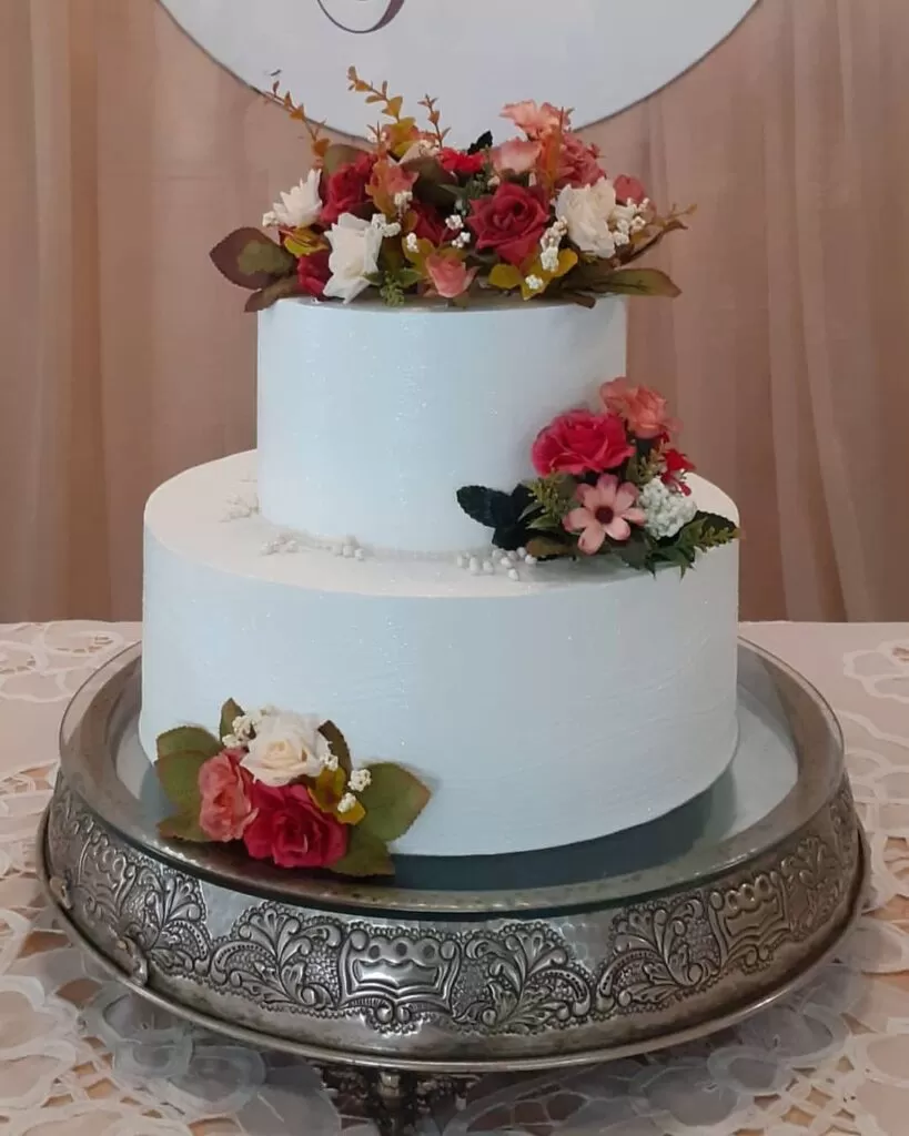 40 Modelos de Bolo de Casamento. Tons de Laranja