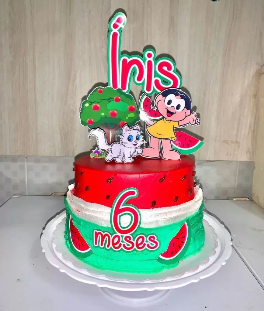 Bolo de Aniversário Infantil Feminino - Decoração Fácil