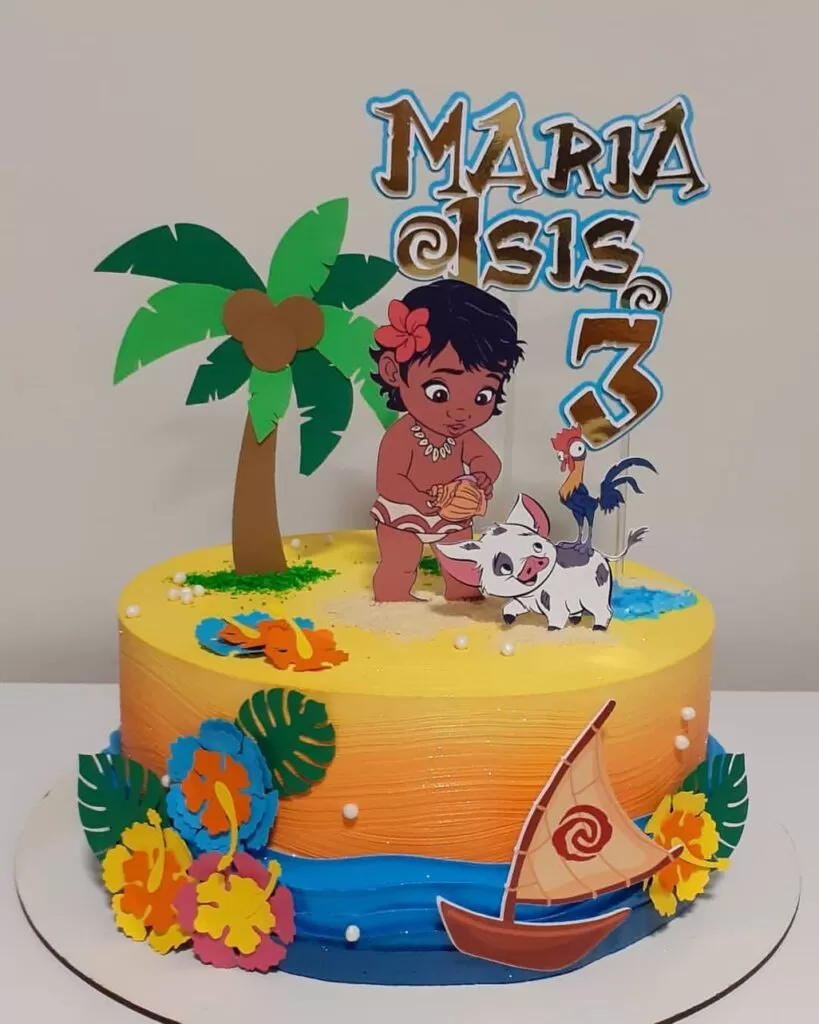 Bolo de Aniversário Infantil Feminino - Decoração Fácil