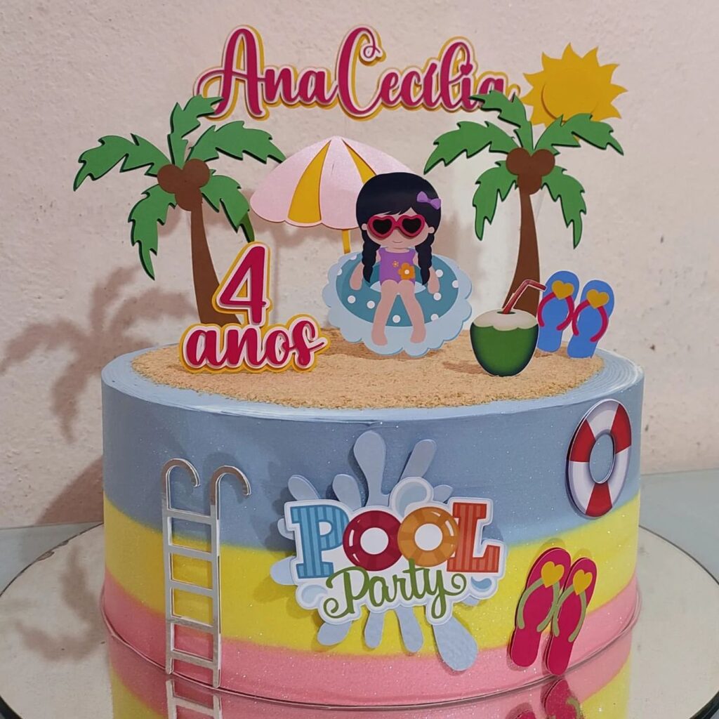 Pool Party Menina